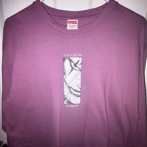 Supreme Purple Fear and Irony Tee